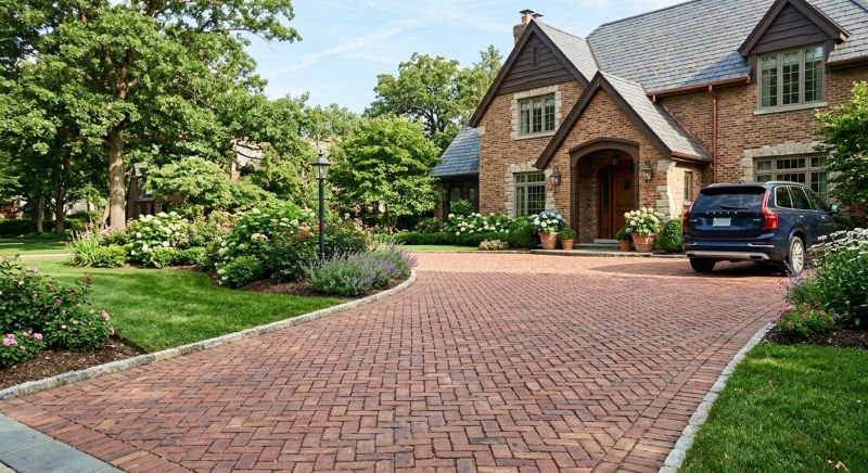 Stone Driveway Construction in Davis County, UT