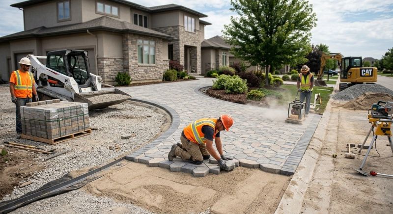 Paver Driveway Installation in Fort Collins, CO